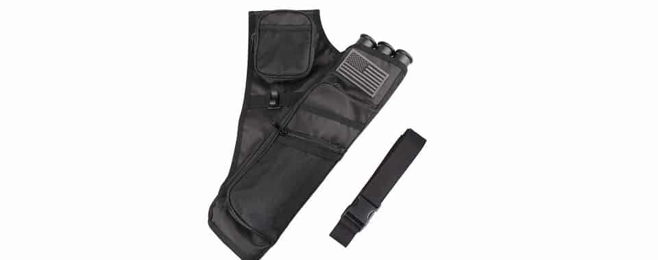  Krayney 3-Tube Durable Hip Quiver