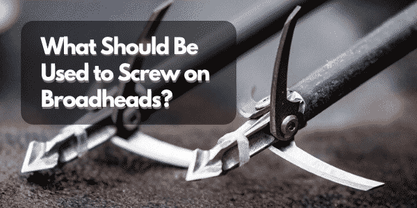What Should Be Used to Screw on Broadheads_